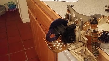 B5m transmission swap into vintage rc10.  Part 2.
