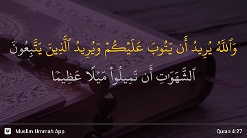 سوره نساء، آیه ۲۷