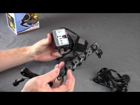 How to install underwater koi pond lights LED- Step by step instructions