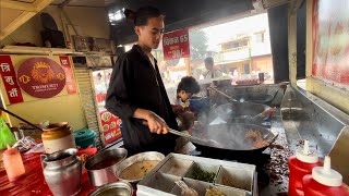 Trimurti Chinese🍝 center Rankala Kolhapur |Foodiemh09 #indianstreetfood #streetfood
