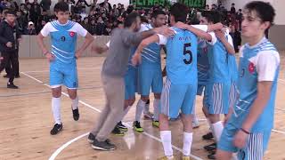 Futsal Ali̇ Ulvi̇ Kurucu Ai̇hl 3 & Zeki Ozdemir Lisesi 2 Fi̇nal Maç Görüntüsü Resimi