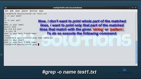 Linux Tutorial for beginners in HINDI - Grep Part 12