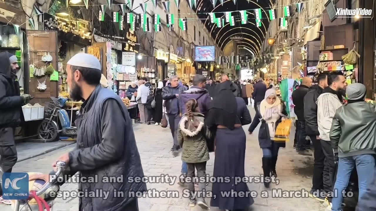 Syrians welcome 2026 with cautious hope amid challenges