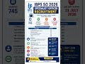 🚨 IBPS SO 2026 भर्ती आ गई | 745 पद | Graduation Pass | Salary ₹85,920 | Last Date 21 July 2026
