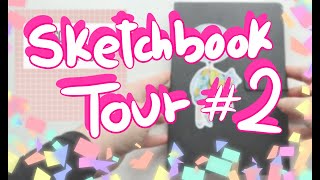 SKETCHBOOK TOUR #2 - Witchtober, manga/anime and all the Pinterest girls