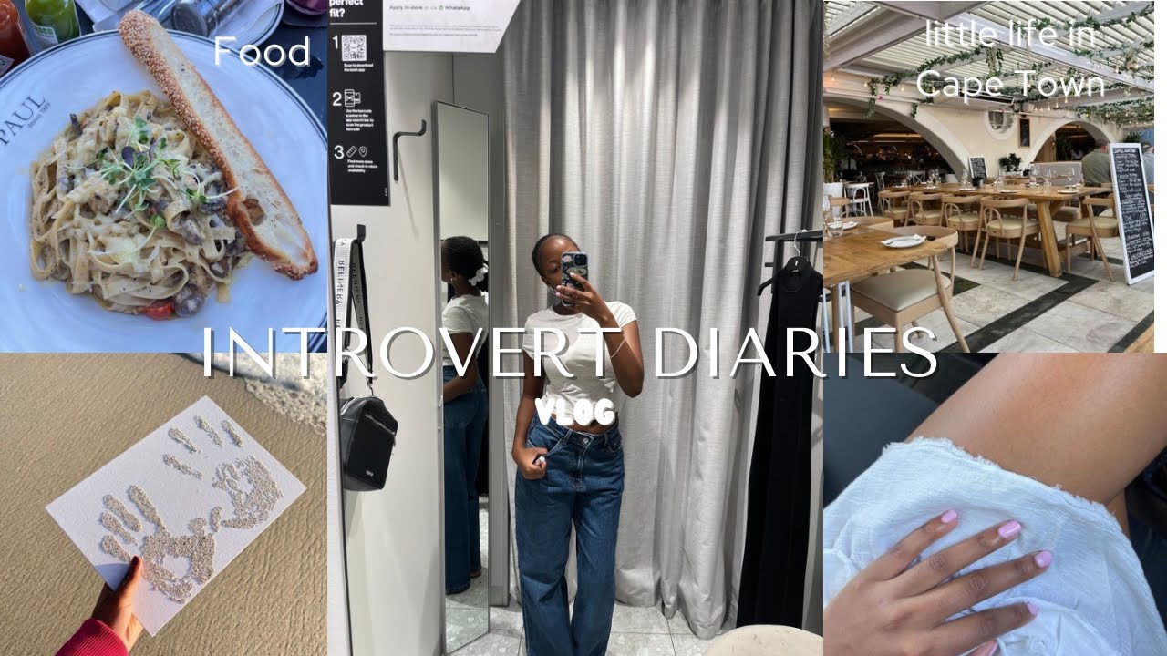 Introvert diaries | life in cape town + breakfast + travelling + windows shopping 