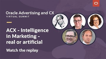 Watch Mark Ritson keynote at Oracle ACX Virtual Summit