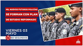 Mil nuevos futuros policías se forman con plan de estudio reformado