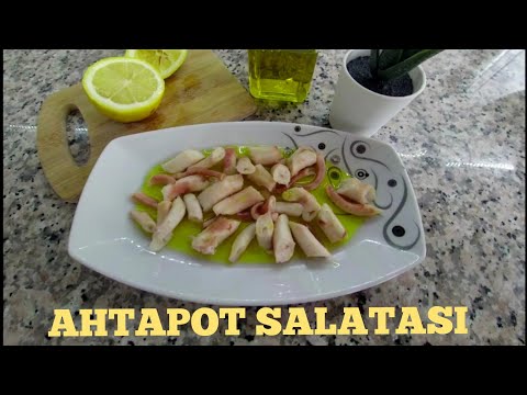 Ahtapot Salatası !!! %100 leziz✔ #ahtapot nasıl pişirilir? #ahtapot pişirme #evdeyap