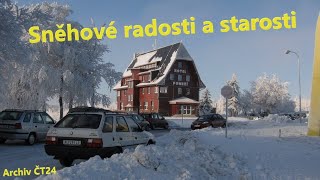 Sněhové radosti a starosti | Archiv ČT24