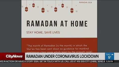Ramadan under coronavirus lockdown