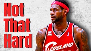 The TRUTH About LeBron's First Finals Run!