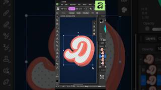 3D Text Effect in Affinity #affinitytutorial