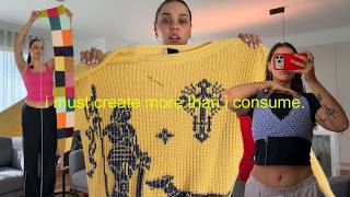 creating what i want, so long as i am creating | crochet, no sew thrift flip