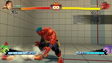 Super Street Fighter IV: Hakan Fuzzy Grab - jump in