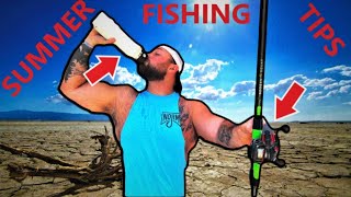 How to catch fish during HOT SUMMER days!!! (Tips and Tricks)