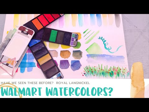 Royal & Langnickel Watercolor Flip Kit 19pc