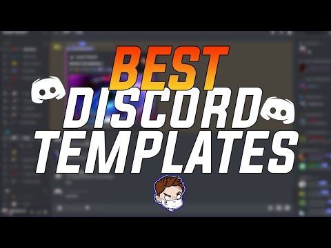 BEST DISCORD SERVER TEMPLATES - YouTube