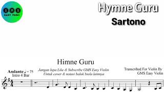 [Karaoke] Hymne Guru - Sartono