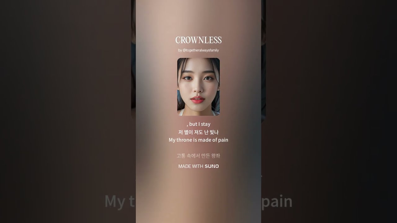  AI K POP CROWNLESS Official MV Mythopop Pop Girl Group Anthem