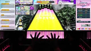 [CHUNITHM LUMINOUS PLUS] Daphnis [MASTER 15+] 104-6-3 SSS