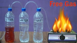 Amazing idea to use free LPG Gas from water - at home