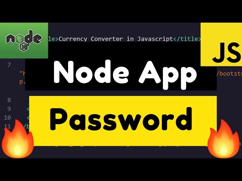 Node.js Unique and Strong Password Generator Library NiceWare Full Example 2020