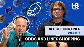 Thumbnail NFL Week 7 Betting Lines - Odds And Lines Comparison