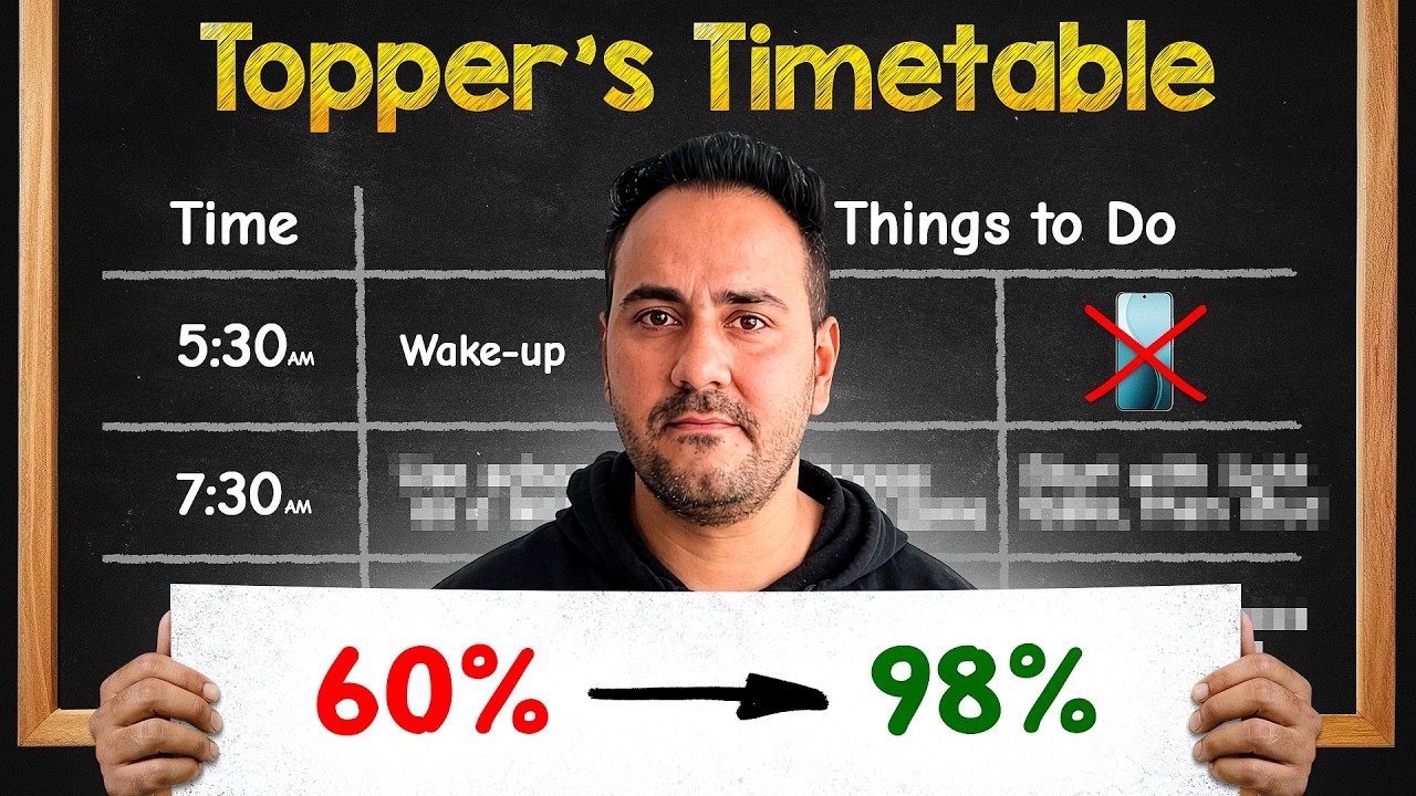 Most Proven TIMETABLE for Students! (That Works 100%)