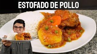 El ESTOFADO DE POLLO CASERO (Demasiado FÁCIL DE PREPARAR) || Al Estilo Peruano