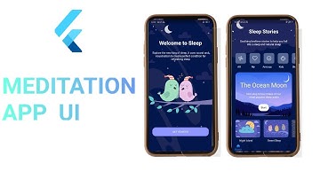 Meditation App UI | Home | Getting Started | Flutter UI | Speed Code