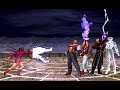 MUGEN KOF Thunder Shermie Vs. Super Orochi Boss Team