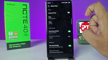How to Change Date and Time  in Infinix Note 40 5G, Infinix Note 40 Pro, Infinix Note 40 X