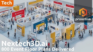 Nextech3D.AI hits record growth & integration milestones; Map D powers 800 interactive event floors