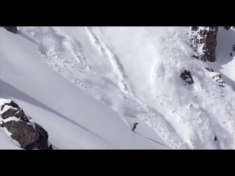 Phil Meier Sets Off a Huge Avalanche and Skis Out Like a Boss | 100% Skiing, Ep. 1