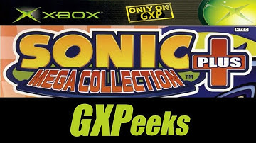 Sonic Mega Collection Plus - GXPeeks