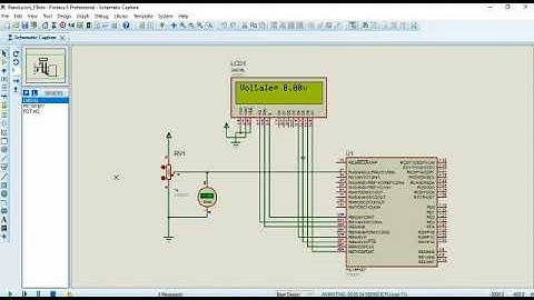 conversión ADC de 10 bits con el pic16F887