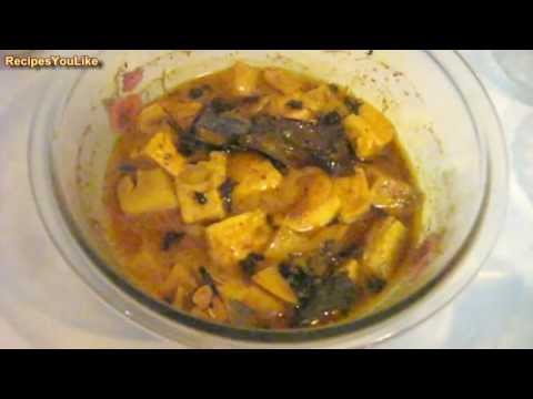 Microwave Aloo Paneer Curry - Cottage cheese with Potatoes