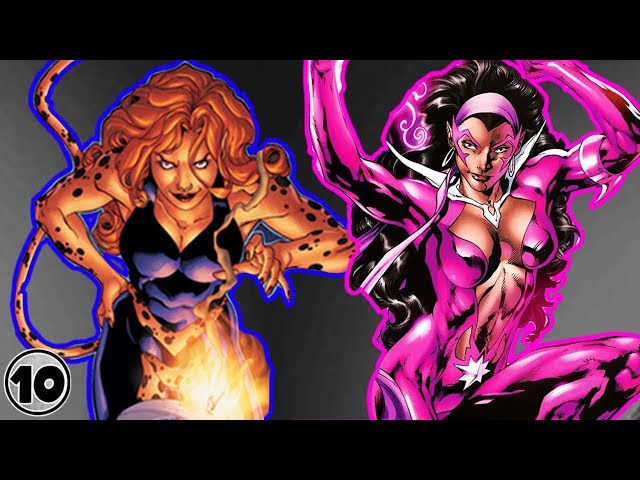 Top 10 Hottest Female Super Villains We Don't Understand 