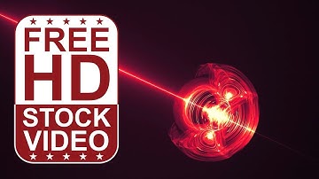 Free Stock Videos – Abstract animated orange ethereal waves moving randomly on black bg