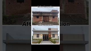 before and after renovation scene #renovation #room #homedesign #village #home #house #ghar #life