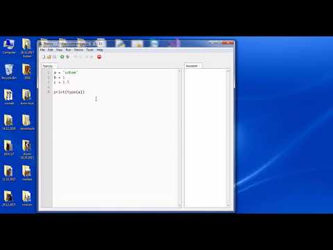Type, multi line comment: Python for beginner #3