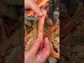 19 million views! The perfect crab leg pull! At the palms all you can eat lobster and crab legs!!