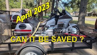 1998 Honda Goldwing GL1500 SE.   Will it run. Pt.1