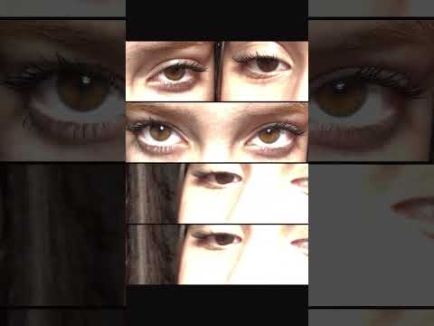 ترند العيون مع صديقتي