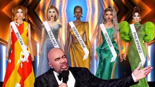 TOP 3 ANNOUNCEMENT & FINAL QUESTION #fyp #barbie #missuniverse #2016 #pageant #viral #foryoupage