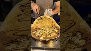Sweet Crepe With Thin Crispy Batter Very Delicious streetfood