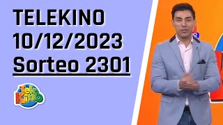 Sorteo Nro 2301 / Resultados Telekino Sorteo 2301 / Telekino en vivo 10/12/2023 / telekino 2301