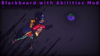 Blackbeard With Abilities From One Piece Mod Showcase | Melon Playground|