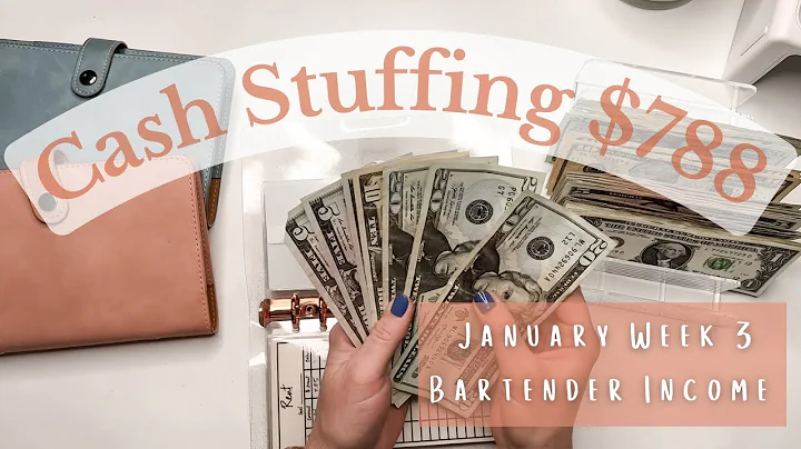 CASH ENVELOPES STUFFING $788 | Sinking Funds & Savings Challenges | Jan Week 3
